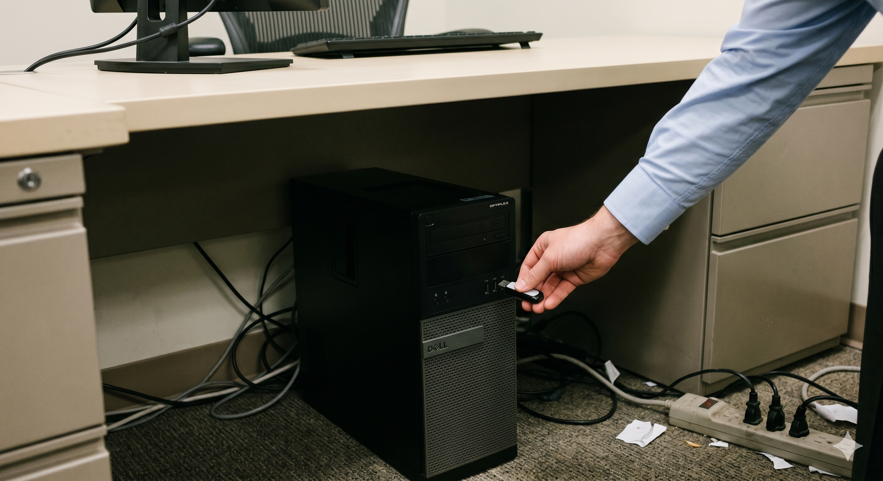 Preventing data theft in action by securing the actual local repository
