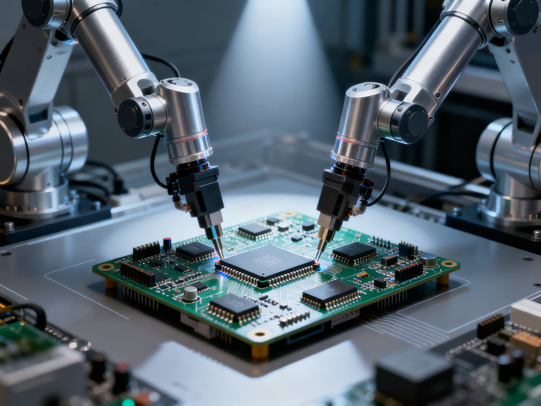 AI and automation in electronics assembly.