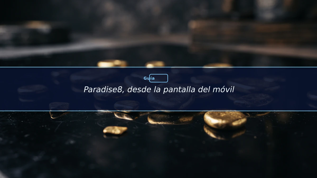 Paradise8, desde la pantalla del móvil