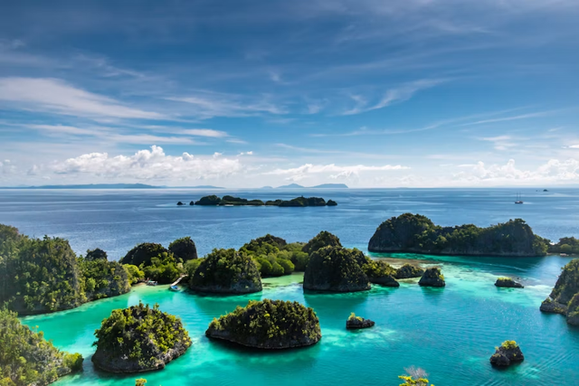 Lanskap kepulauan tropis