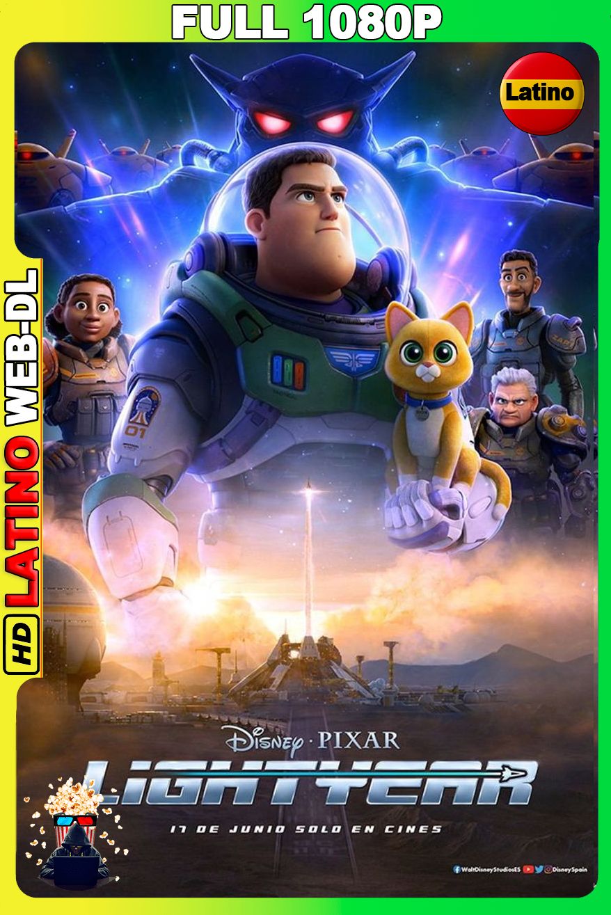Lightyear (2022) [Full 1080p] WEB-DL [Latino-Castellano-Inglés]