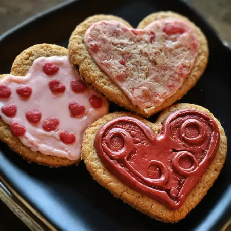 Heart-Shaped Cookies for Valentine’s Day