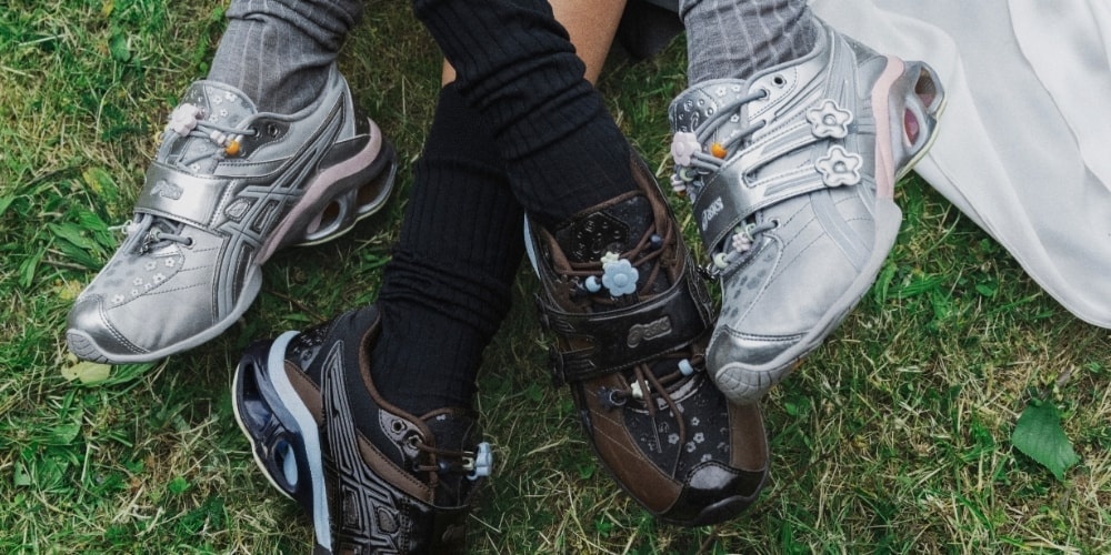 Cecilie Bahnsen i ASICS: Nowa Kolekcja Sneakersów GEL-KINETIC FR z Delikatnymi Detalami