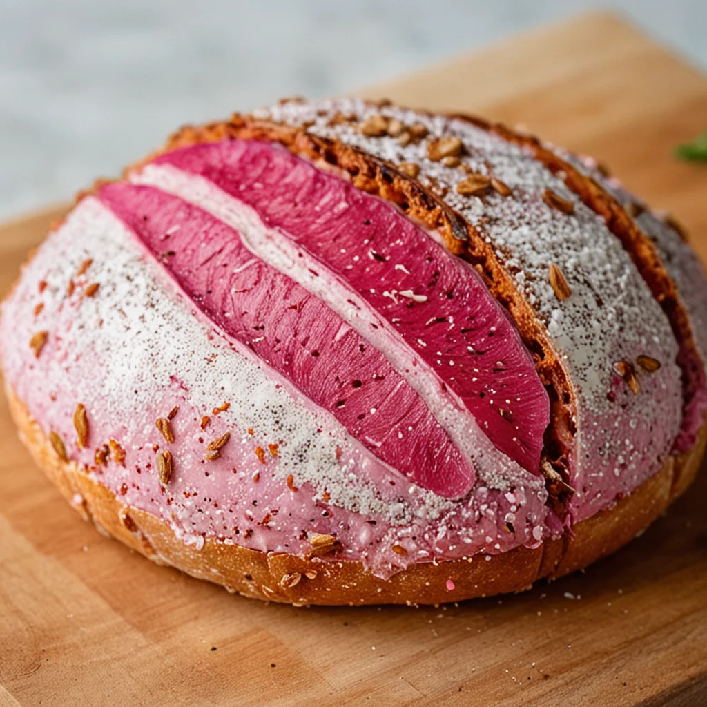 Pink Sourdough Loaf