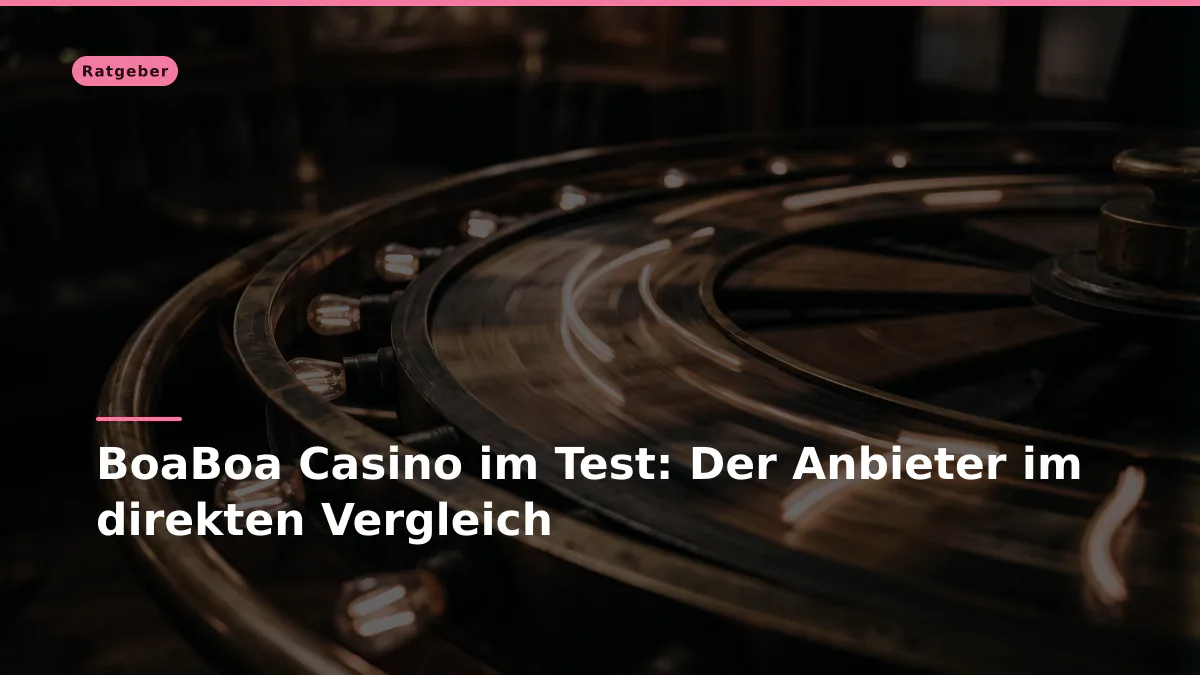 BoaBoa Casino im Test: Der Anbieter im direkten Vergleich
