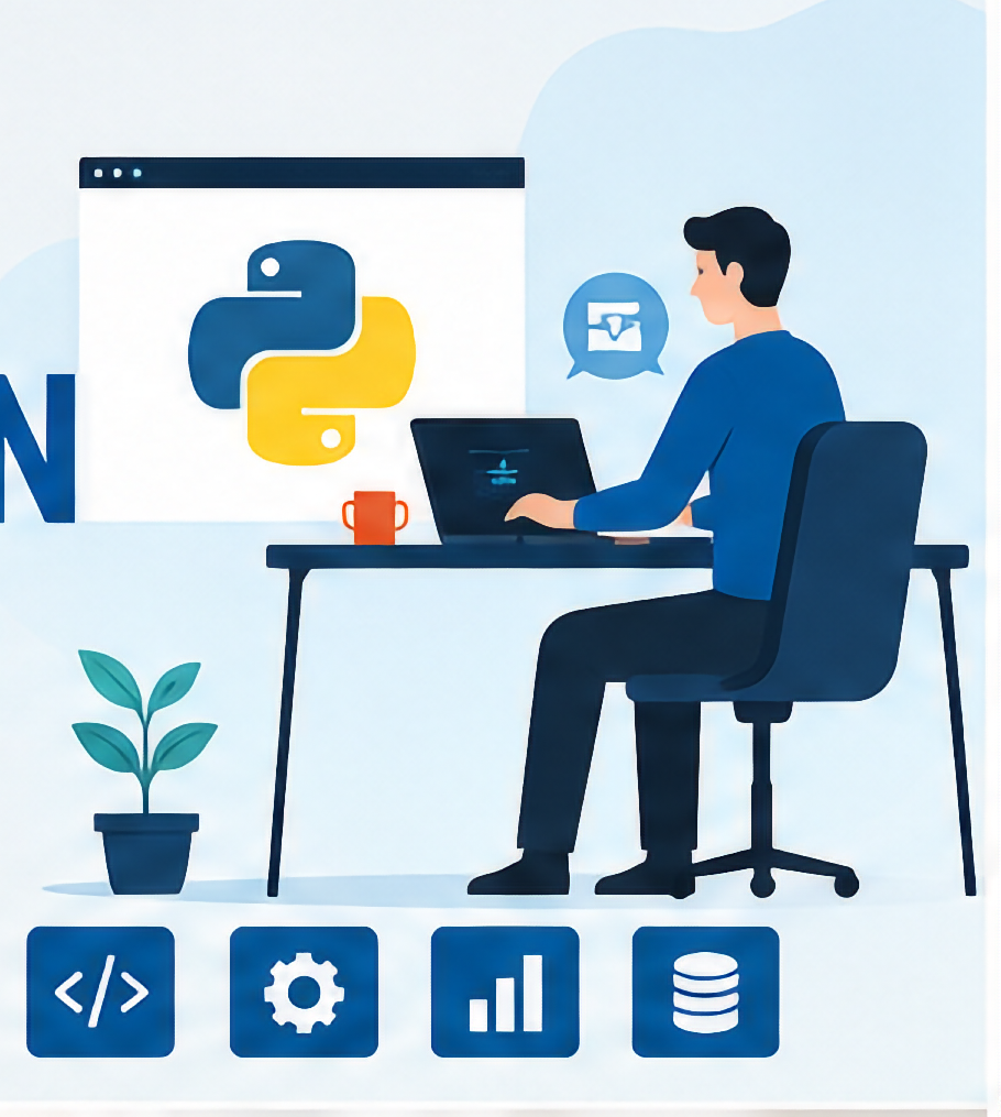 Python data visualization dashboard for business intelligence professionals