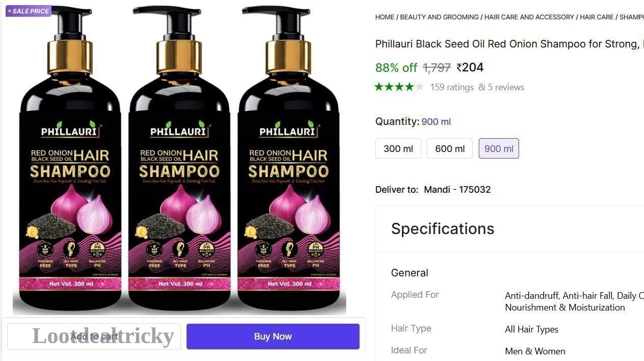Phillauri Black Seed – Just ₹204 | Loot Ka Maal