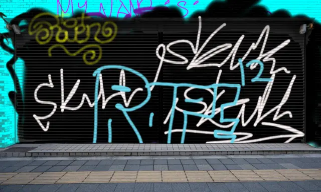 Graffiti artwork by Ksksksskk