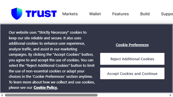 Stored capture of flow-trustwallet.com