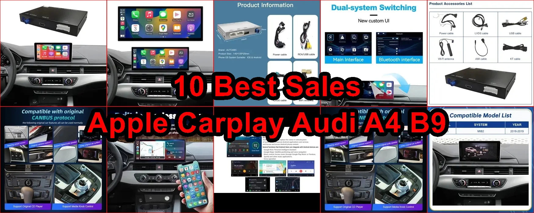 蘋果 CarPlay 奧迪 A4 B9 評價