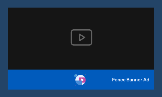 Fence Banner Ad