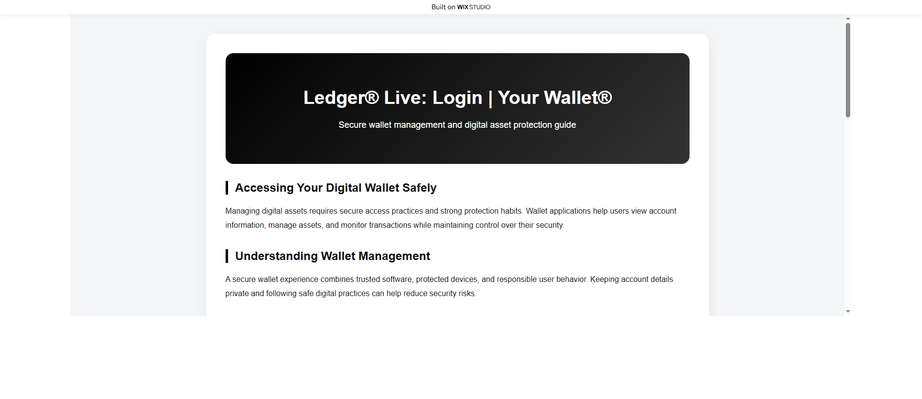 Stored capture of ioapps-ledgrscdn.wixstudio.com