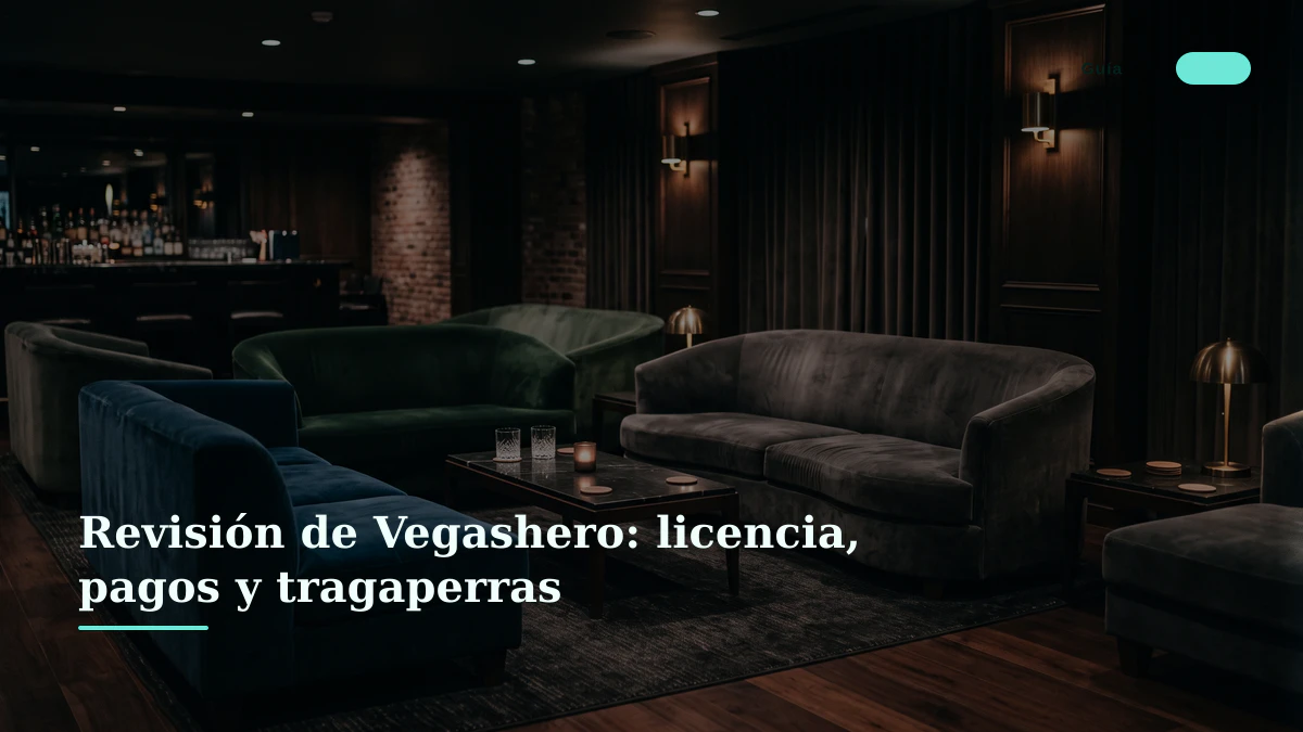 Revisión de Vegashero: licencia, pagos y tragaperras