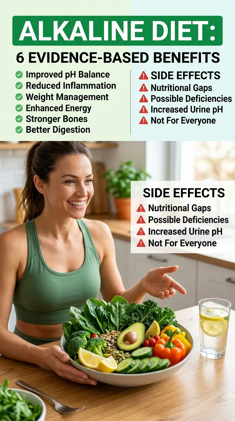 Alkaline Diet: 6 Evidence-Based Benefits And Side Effects Alkaline Diet: 6 Evidence-Based Benefits And Side Effects