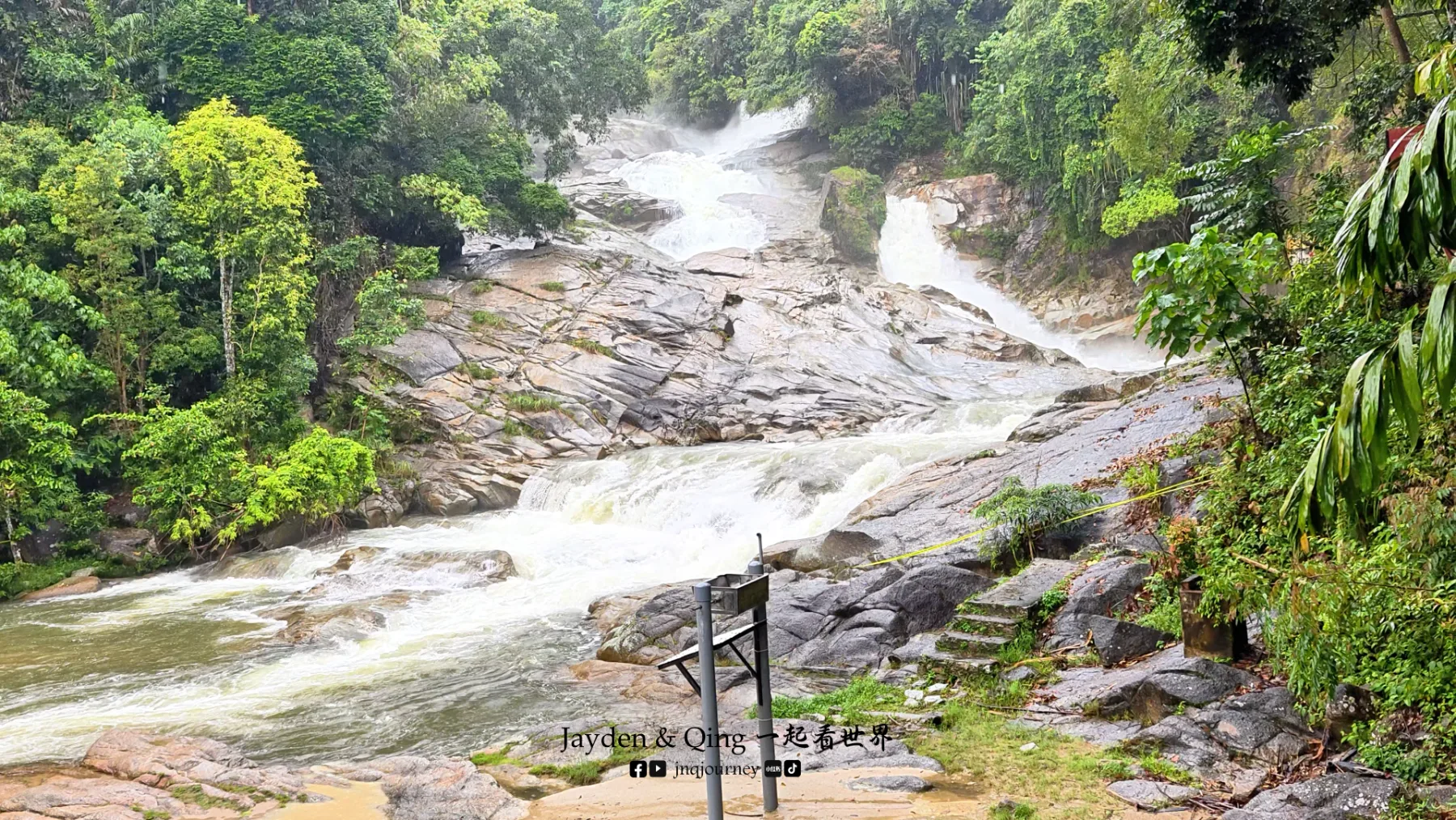 Chamang Waterfall 彭亨 旅游照片