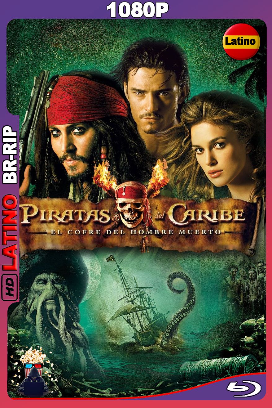 Piratas del Caribe 2 El Cofre de la Muerte (2006) [1080p] BRRip [Latino-Inglés]