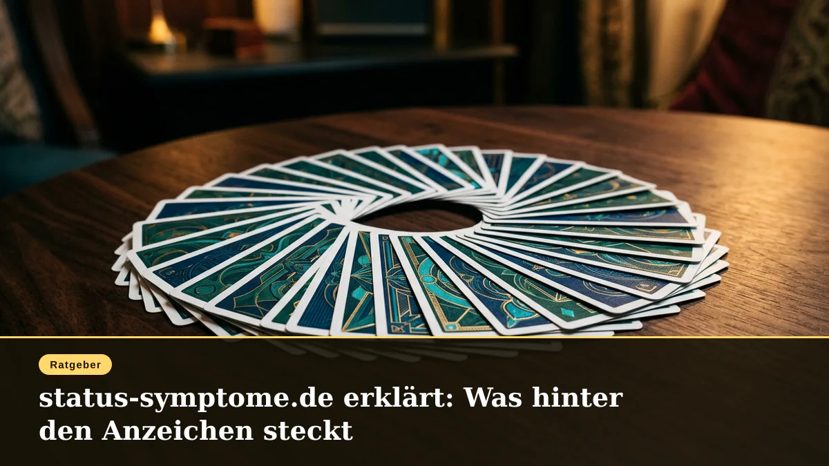 status-symptome.de erklärt: Was hinter den Anzeichen steckt