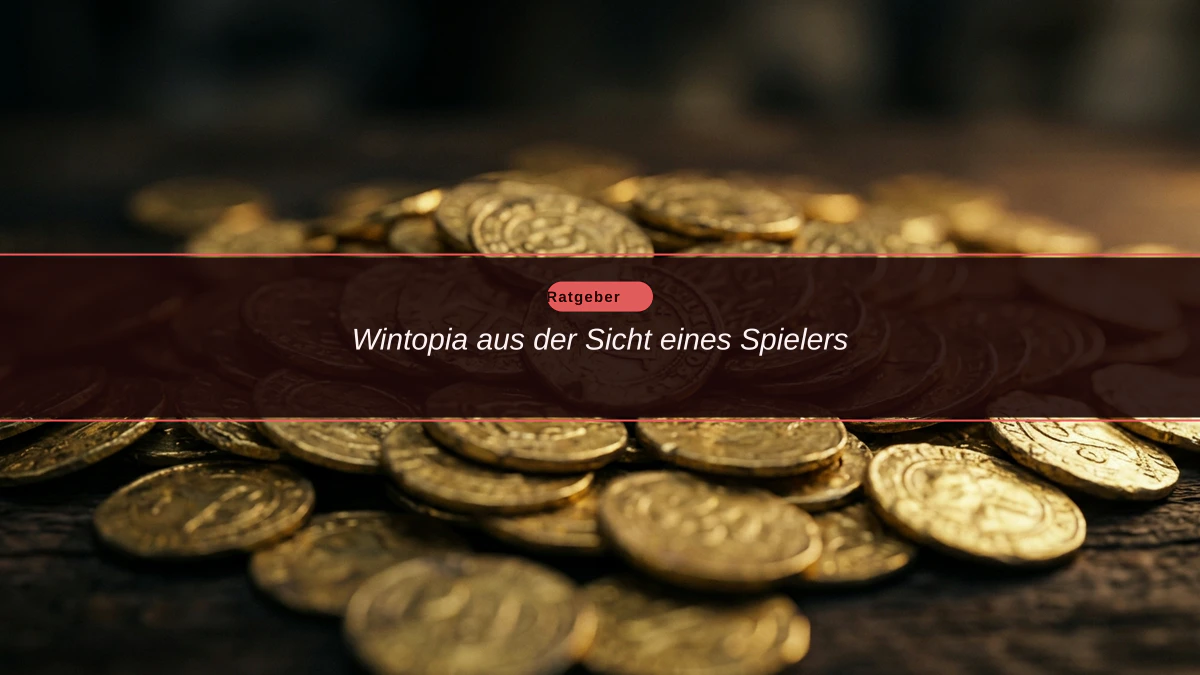 Wintopia aus der Sicht eines Spielers