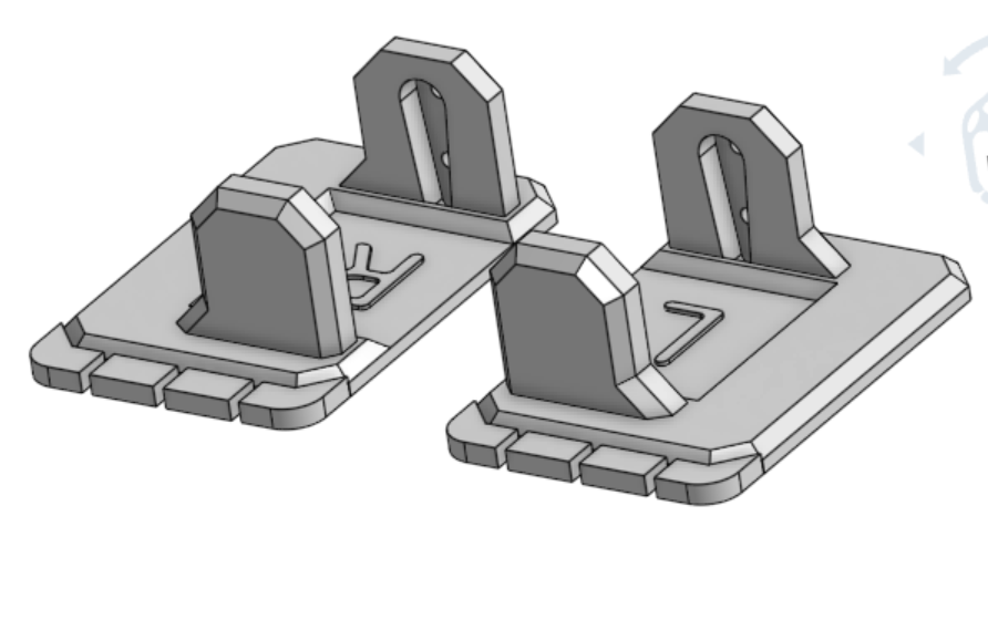 Pieds du robot