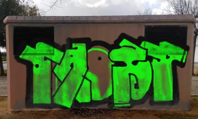 Graffiti artwork by taost