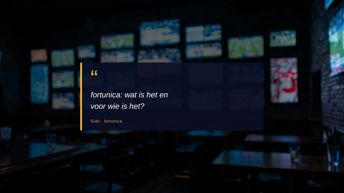 fortunica: wat is het en voor wie is het?