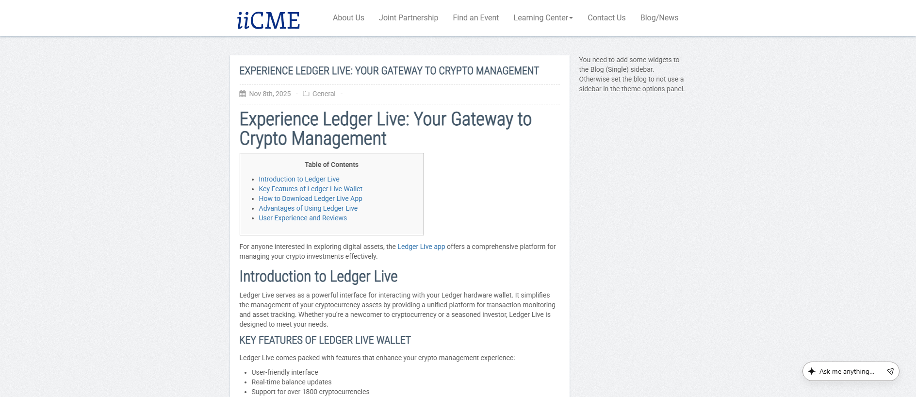 Stored capture of iicme.com