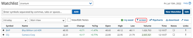 Screen-Watchlist
