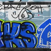 Graffiti artwork by NiebieskiVandals