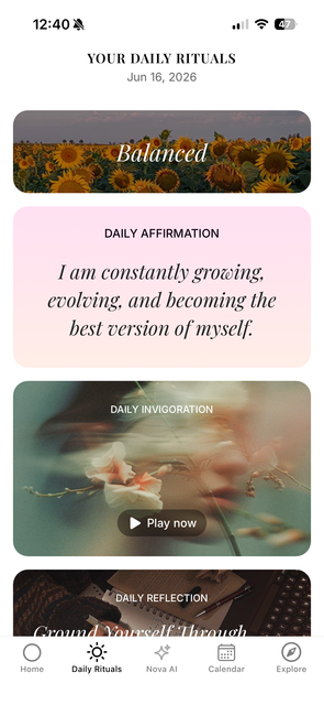 Daily Rituals