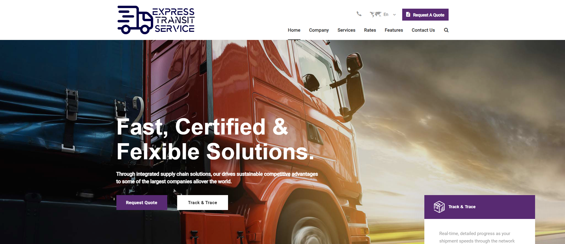Stored capture of expresstransitservice.com