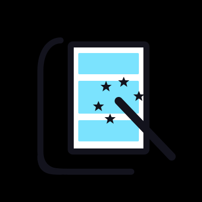 comic magic icon - Design Alive