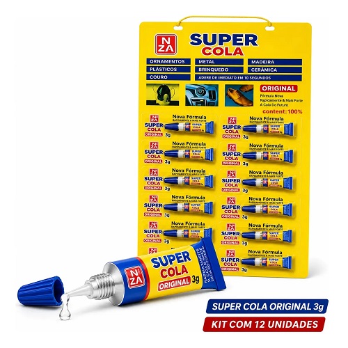 COLA INST. 3G AMARELA CRT 1X12 - SUPER COLA