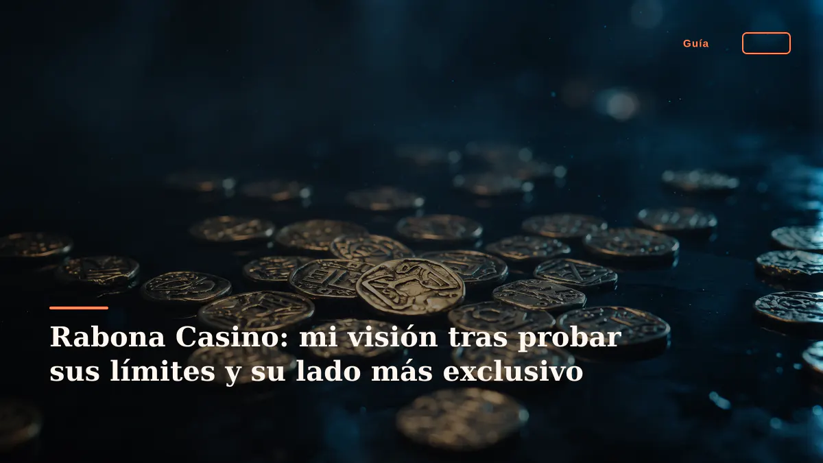 Rabona Casino: mi visión tras probar sus límites y su lado más exclusivo