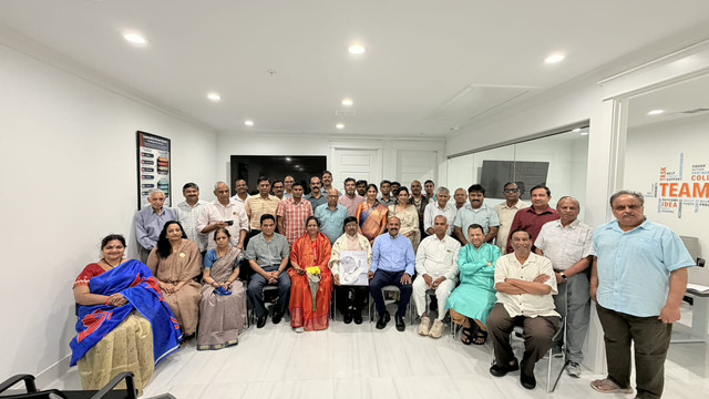 Potti Sreeramulu VC Muniratnam Naidu Tours Dallas - డల్లాస్‌లో పొట్టిశ్రీరాములు విశ్వవిద్యాలయ ఉప-కులపతి పర్యటన
