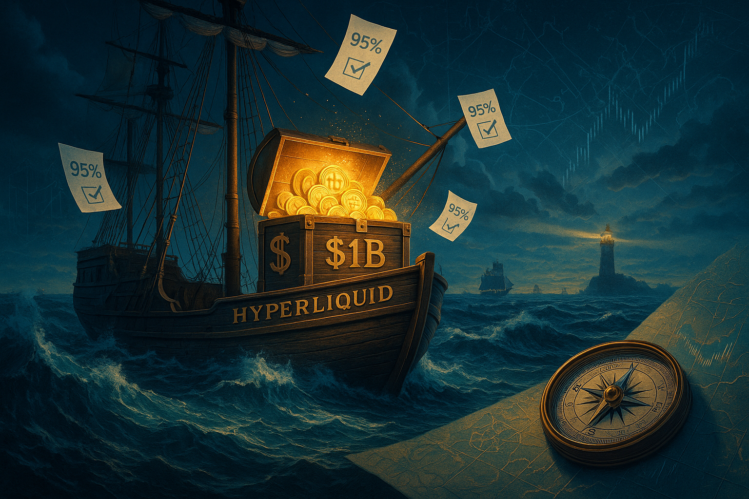 Illustration of Sonnet's delayed merger vote with Hyperliquid for a $1B HYPE treasury firm