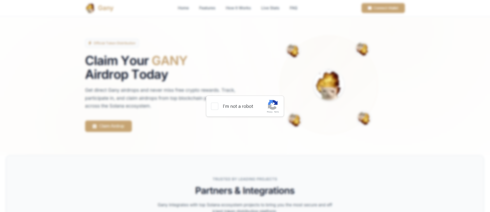 Stored capture of ganycoin.lol