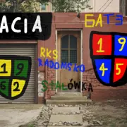 Graffiti artwork by PIAST1945