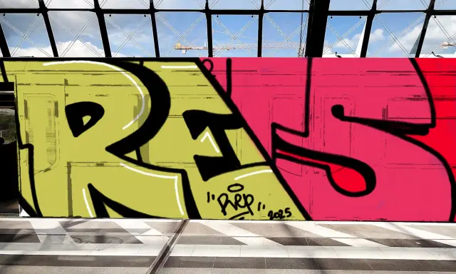 Graffiti artwork by BASS
