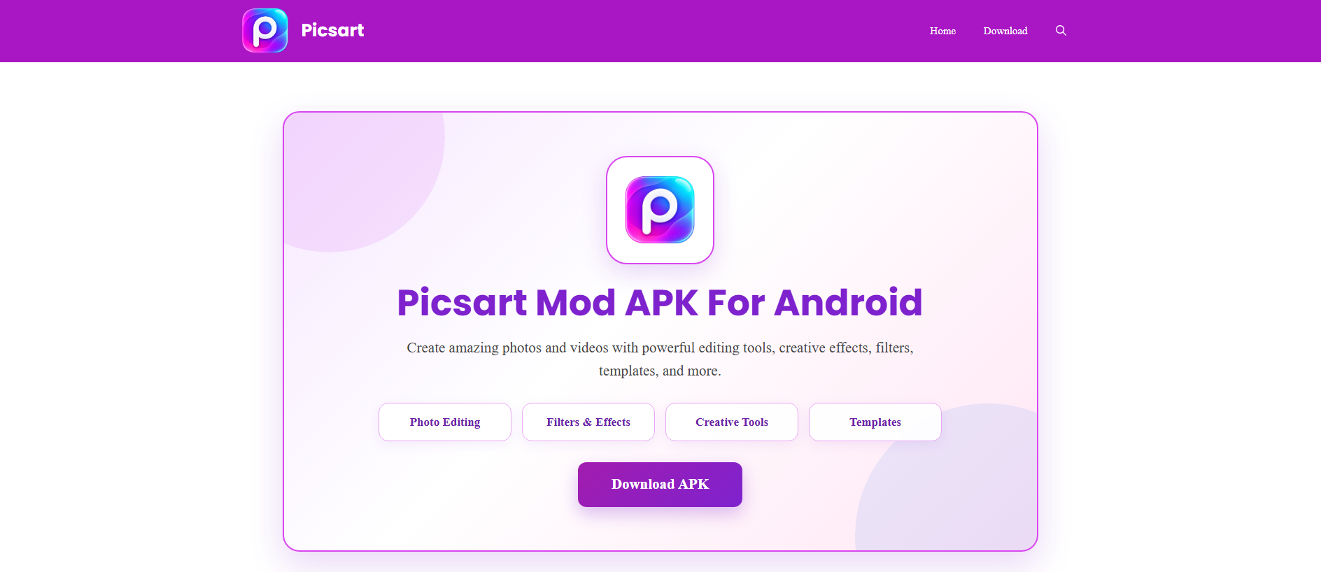 Stored capture of picsart-modapk.in