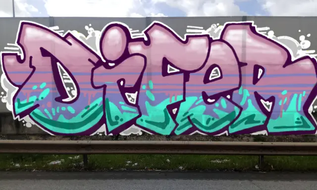 Graffiti artwork by difer
