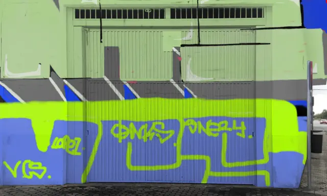 Graffiti artwork by snezy