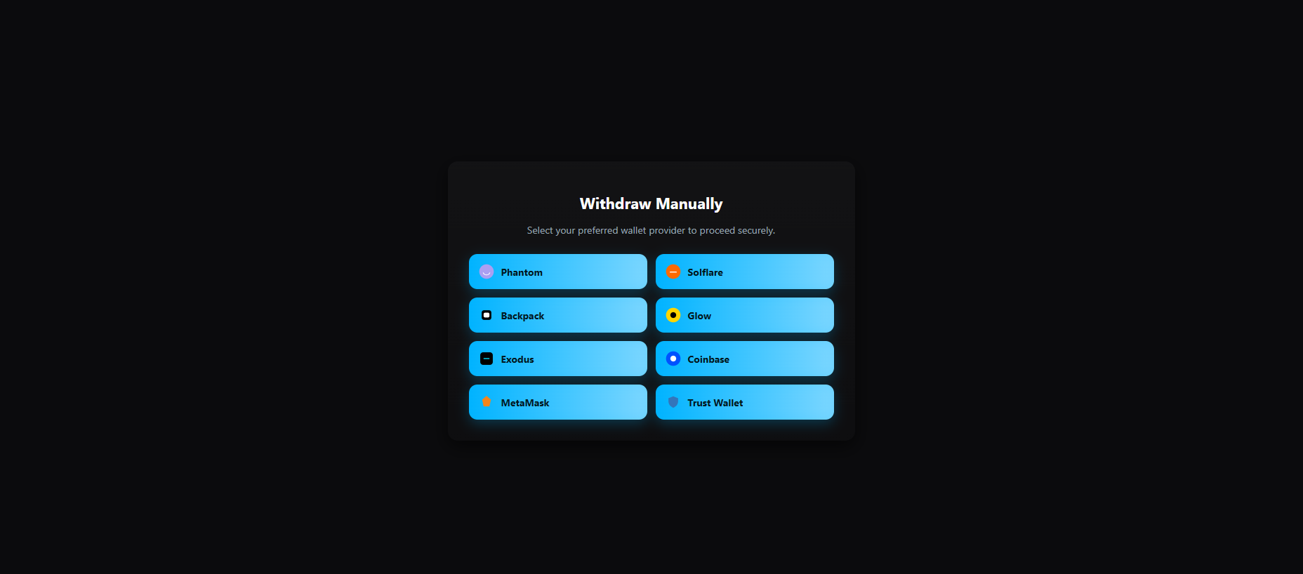 Screenshot of dapp-sol.pages.dev