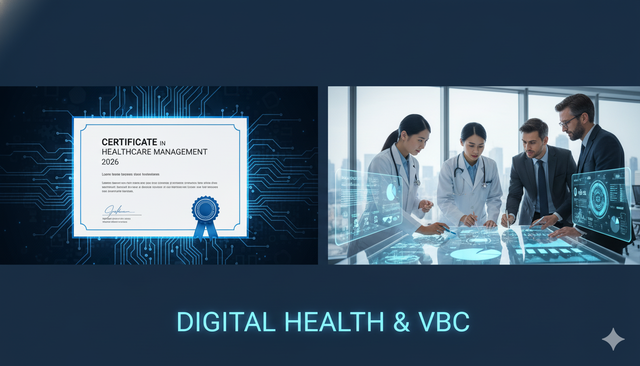 Certificate in Healthcare Management 2026 | Digital Health & VBC