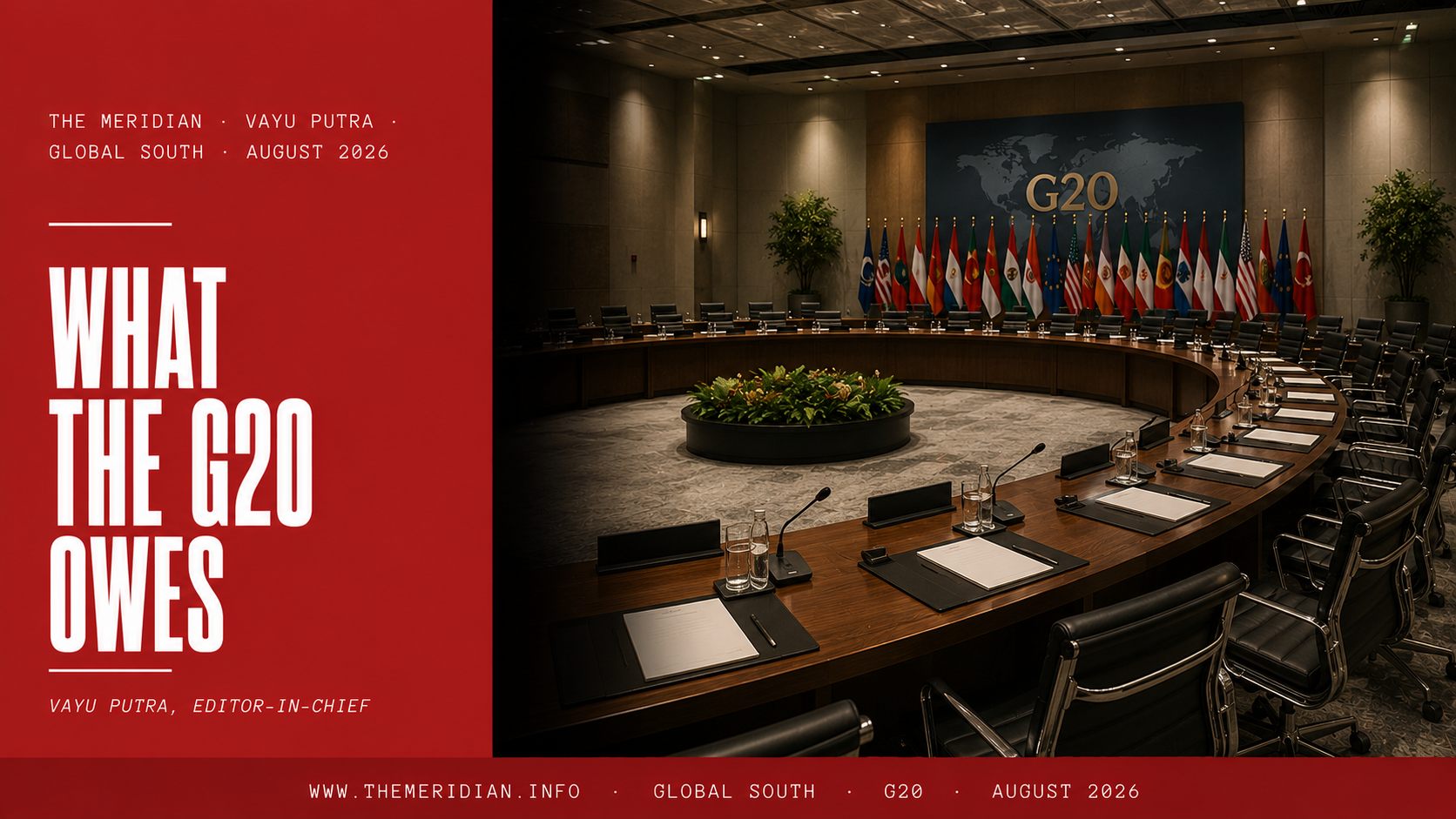 What the Global South Needs From the G20 Policy Agenda The Meridian August 2026