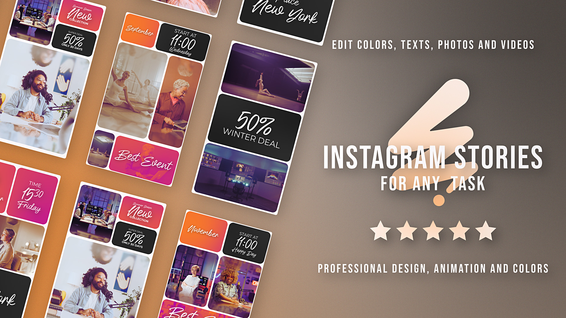 Event Promo Split Screen Vertical Video Reels Red Slideshow Event Promo Split Screen Vertical Video Reels Red Slideshow