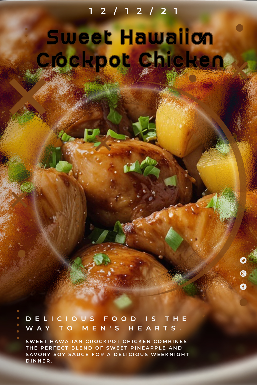 Sweet Hawaiian Crockpot Chicken