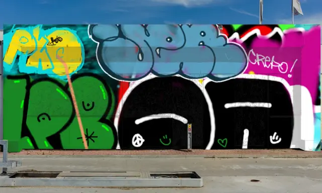 Graffiti artwork by JERR