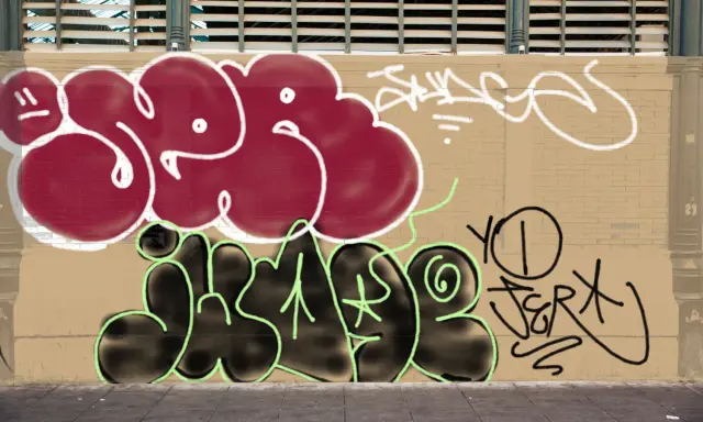 Graffiti artwork by JERR