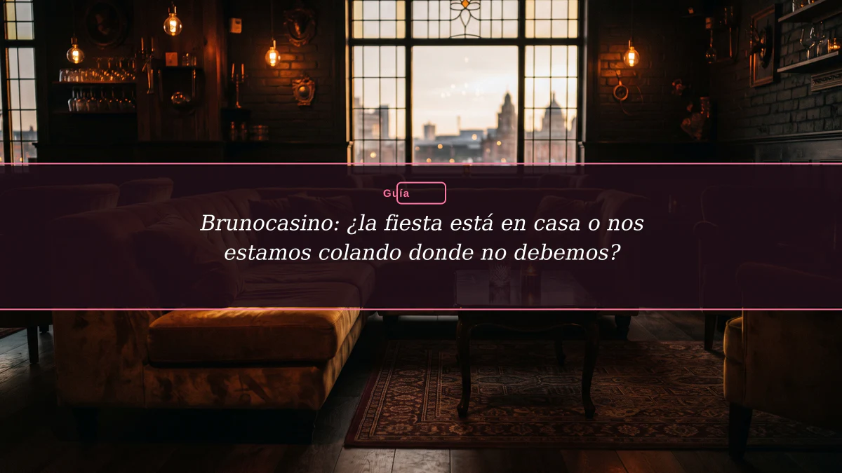 Brunocasino: ¿la fiesta está en casa o nos estamos colando donde no debemos?