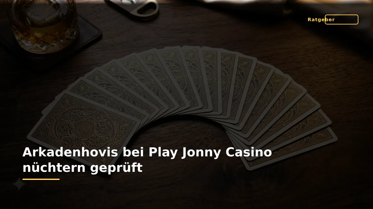 Arkadenhovis bei Play Jonny Casino nüchtern geprüft